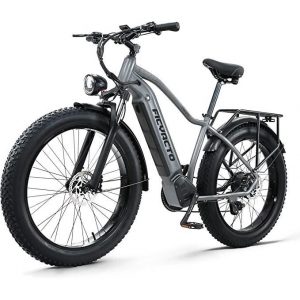 FICYACTO BIKES Vélo électrique VAE pliant de ville E 26" Aluminium - SHIMANO 8 Vitessses - Batterie Ion Lithium - 48V18Ah - 1000W