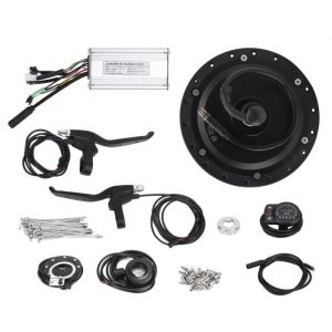 Fdit Kit de conversion de vélo électrique pour roue 12G (Rayons 20 pouces 12G )
