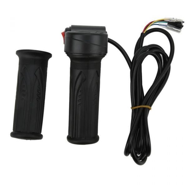 Fdit Poignée d'accélérateur de vélo électrique 1 1 paire/ensemble poignée de guidon de commande d'accélérateur de vélo