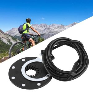 Fdit capteur de puissance huit points magnétiques Kit électrique modifié pour vélo KT-8Z avec connecteur de capteur de puissance