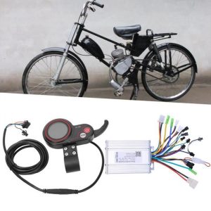 Garosa Contrôleur de scooter électrique LH100 36V 450W Contrôleur de vélo de montagne pour scooter électrique 2 en 1 avec