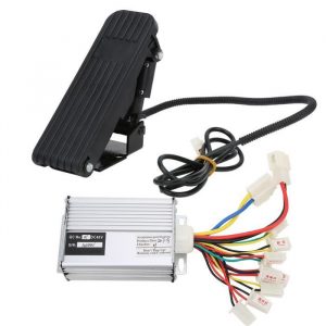 Garosa Contrôleur de vélo électrique Kit de Contrôleur de Brosse 48V 1000W avec Pédale pour Tricycle Moto Vélo Électrique