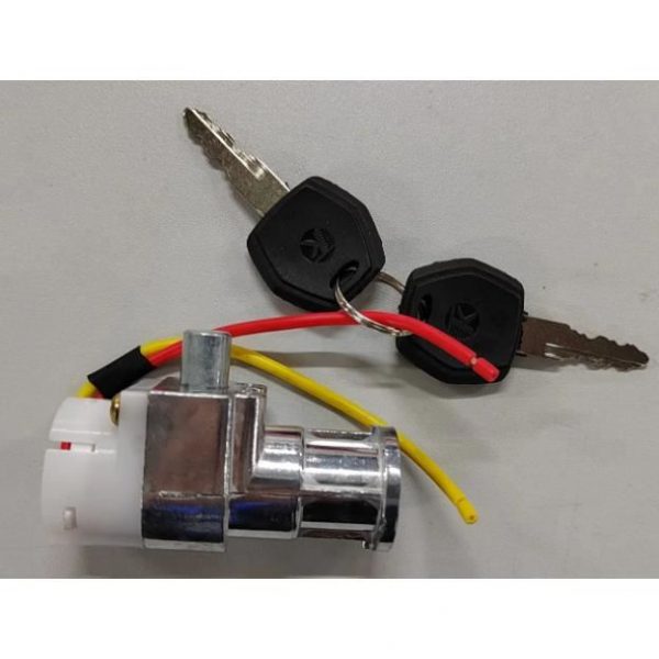 HITWAY Accessoire (Cylindre de serrure et clé) de vélo électrique, adapté au vélo électrique BK5