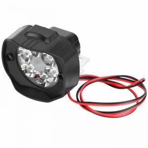 VINGVO Phare LED Extérieur 6 LED Vélo Électrique Moto Vélo Highlight Phare Avant Lampe de Lumière