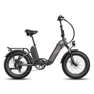 Vélo électrique, Fafrees FF20 Polar, 20*4.0 Gros pneu, deux batterie 10.4Ah*2, 48V 500W Moteur, autonomie 95-160km, Noir