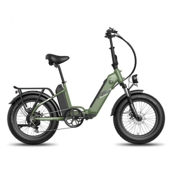 Vélo électrique, Fafrees FF20 Polar, 20*4.0 Gros pneu, deux batterie 10.4Ah*2, 48V 500W Moteur, autonomie 95-160km, Vert