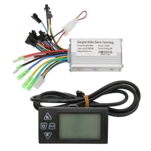 YOSOO contrôleur sans balais 350W 36V / 48V LCD écran d'affichage étanche à la pluie vélo électrique Scooter moteur Brushless