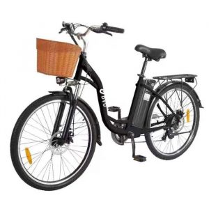 DYU C6 Vélo Électrique 350W Moteur Vitesse Maximale 25km/h 36V 12.5AH 70km Portée Maximale