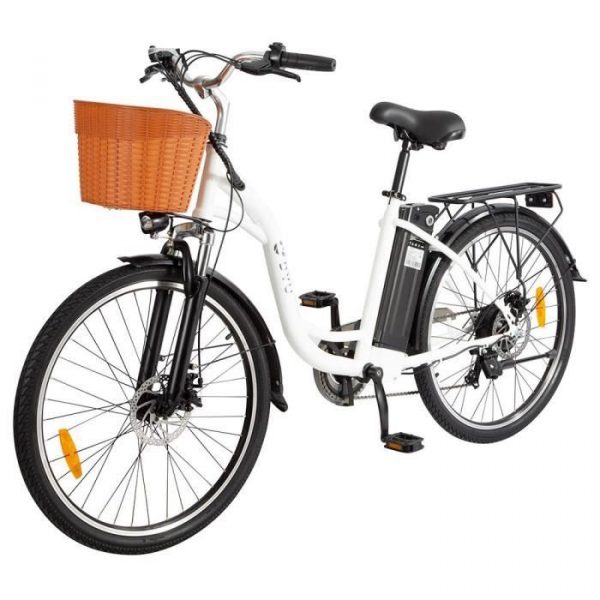 DYU C6 Vélo Électrique 350W Moteur Vitesse Maximale 25km/h 36V 12.5AH 70km Portée Maximale