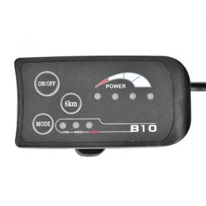 Dioche Affichage LED Affichage à LED du vélo électrique 810 avec panneau de commande de câble à 4 fils