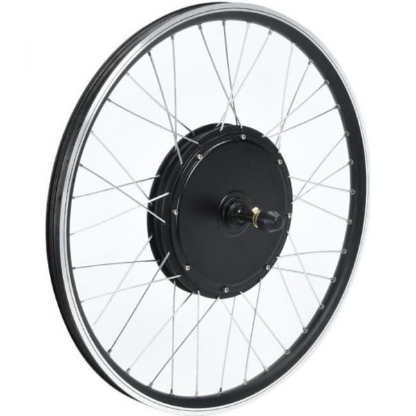 EJ.life Kit de conversion de vélo électrique Kit de conversion Ebike de roue d'instrument d'affichage KT-LCD5 de 48 V 500 W 26