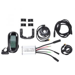 EJ.life Kit de conversion électrique pour vélo Kit de Conversion de vélo électrique LCD6 affichage entièrement étanche