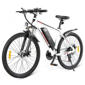 VTT Électrique Samebike SY26 Vélo Électrique 350W 26 Pouces Pneu Ebike 36V 10AH Batterie au Lithium